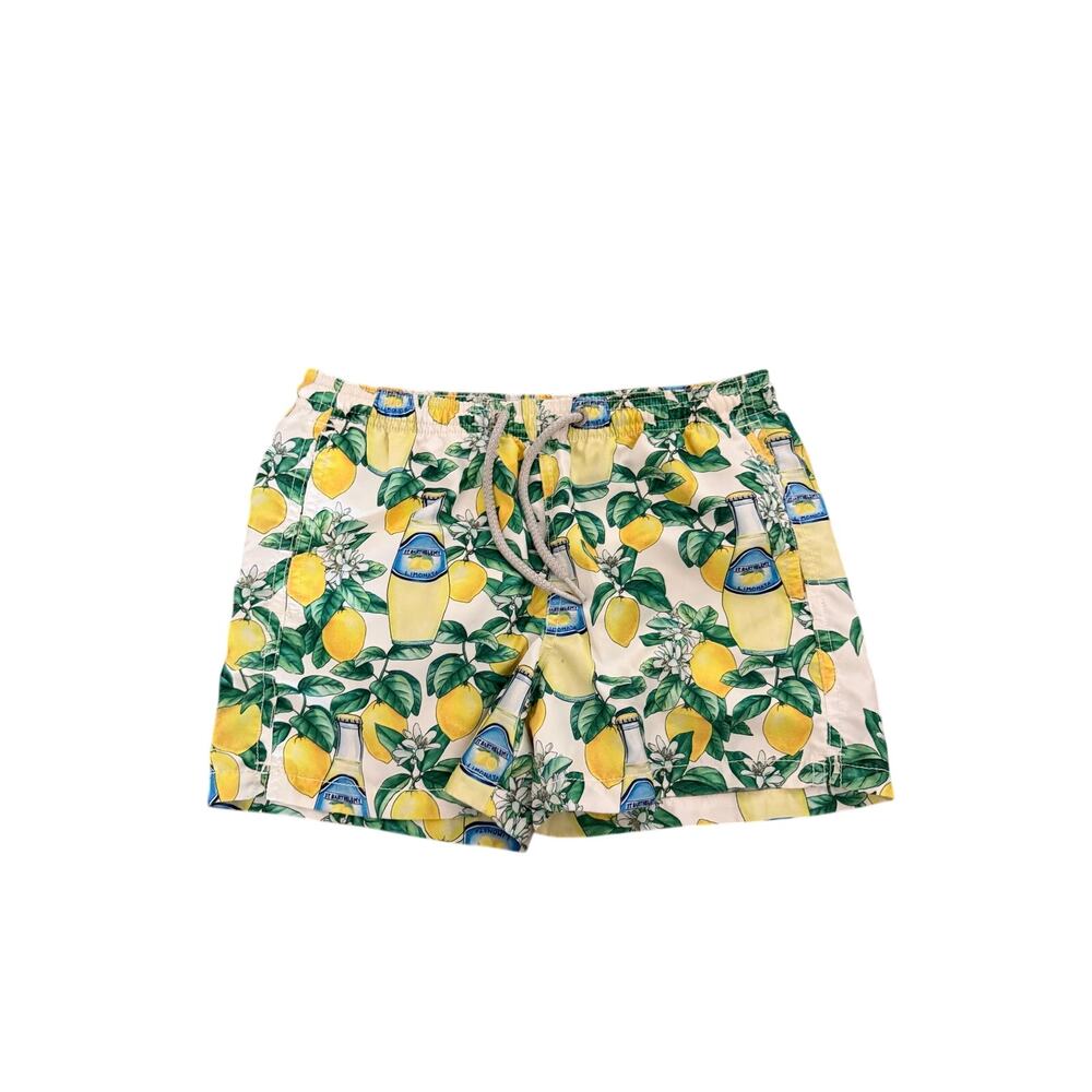MC2 boys Saint Barth citrus limonata swim trunks sz 8